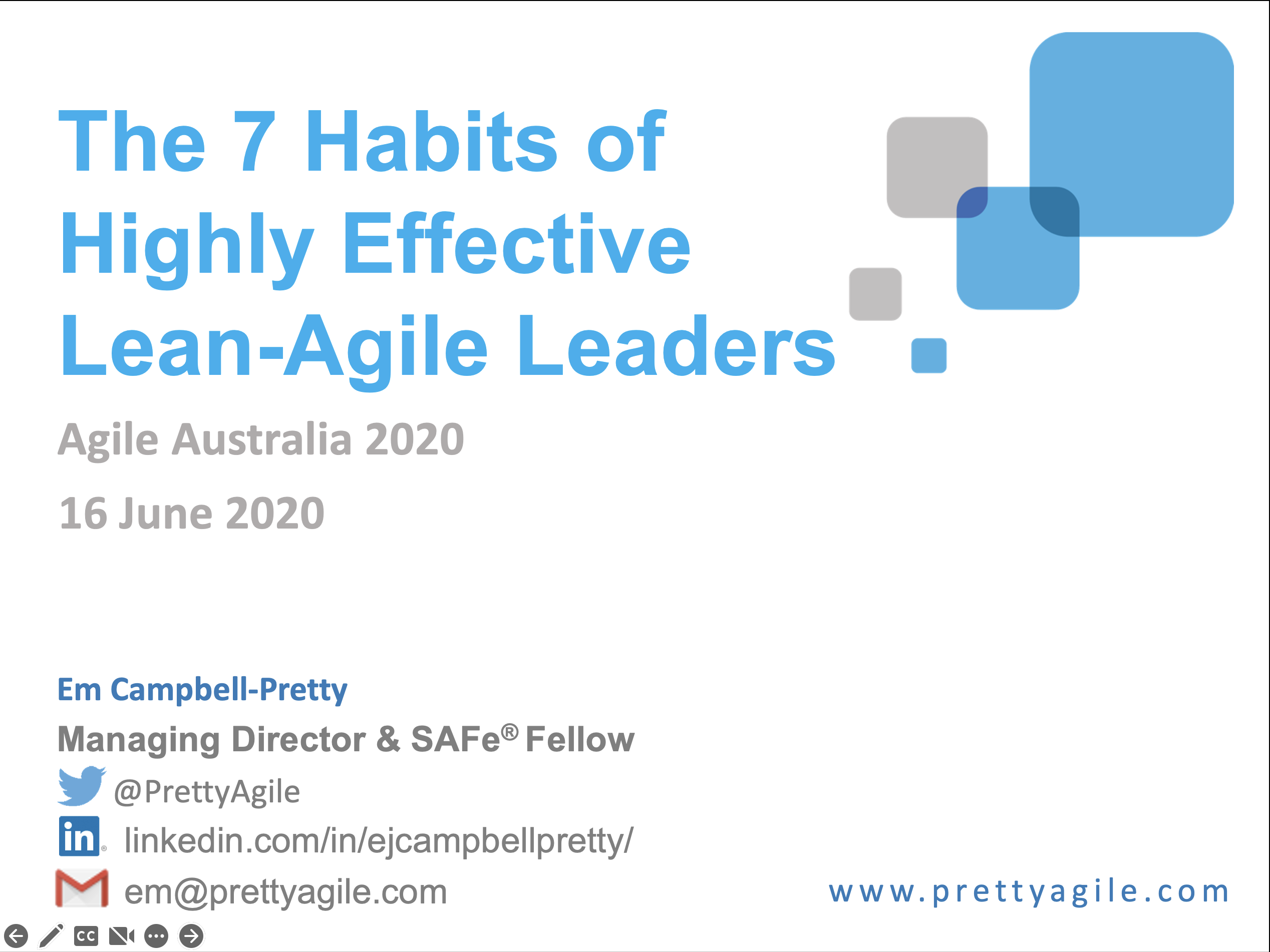 The 7 Habits of Highly Effective Lean-Agile Leaders