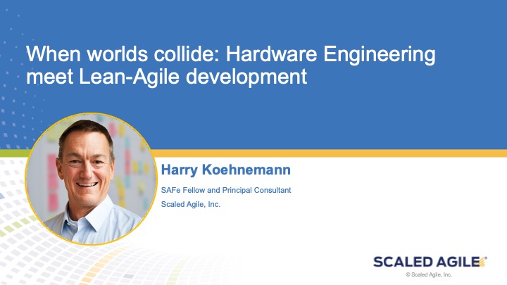 When Worlds Collide: Hardware Engineering meets Lean-Agile development