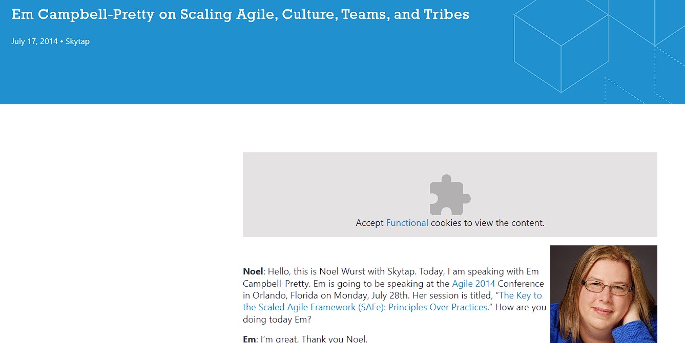 Scaling Agile, Culture, Teams, and Tribes