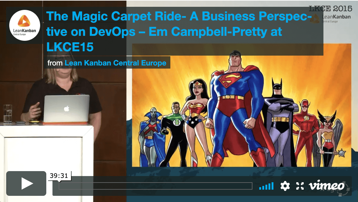 The Magic Carpet Ride- A Business Perspective on DevOps