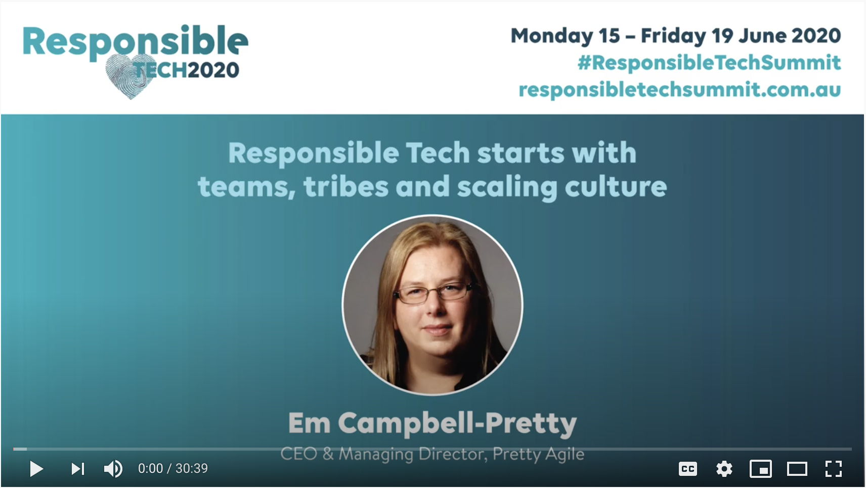 Responsible Tech Starts with Culture