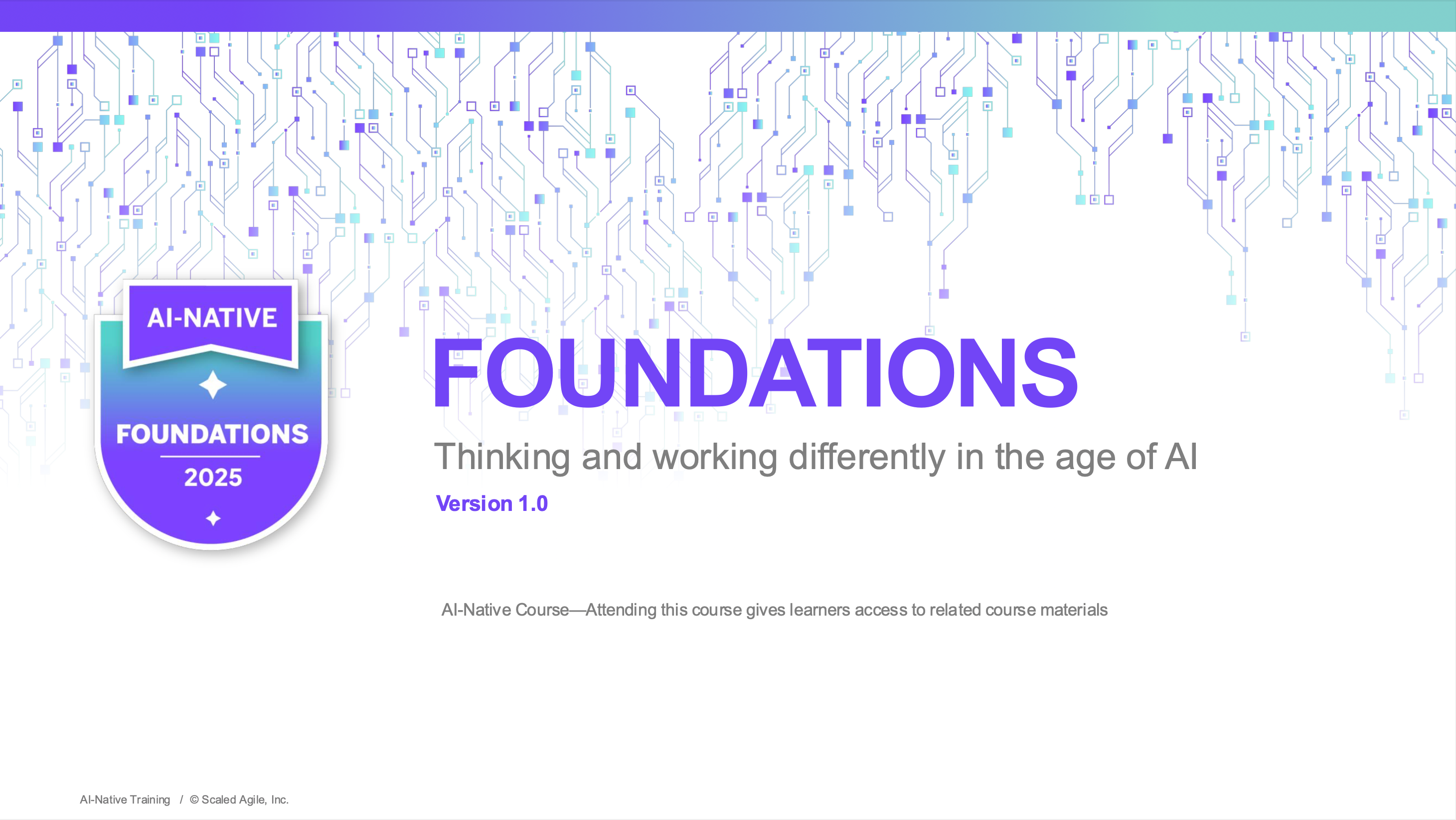 AI-Native Foundations