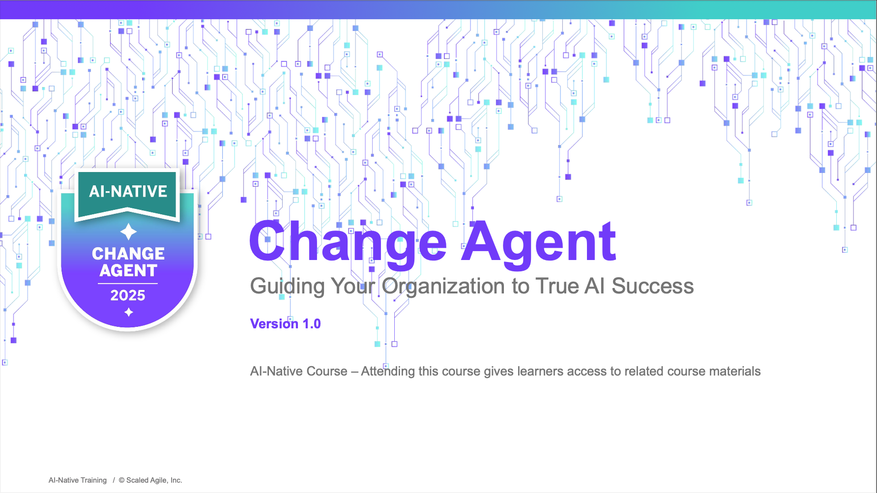 AI-Native Change Agent